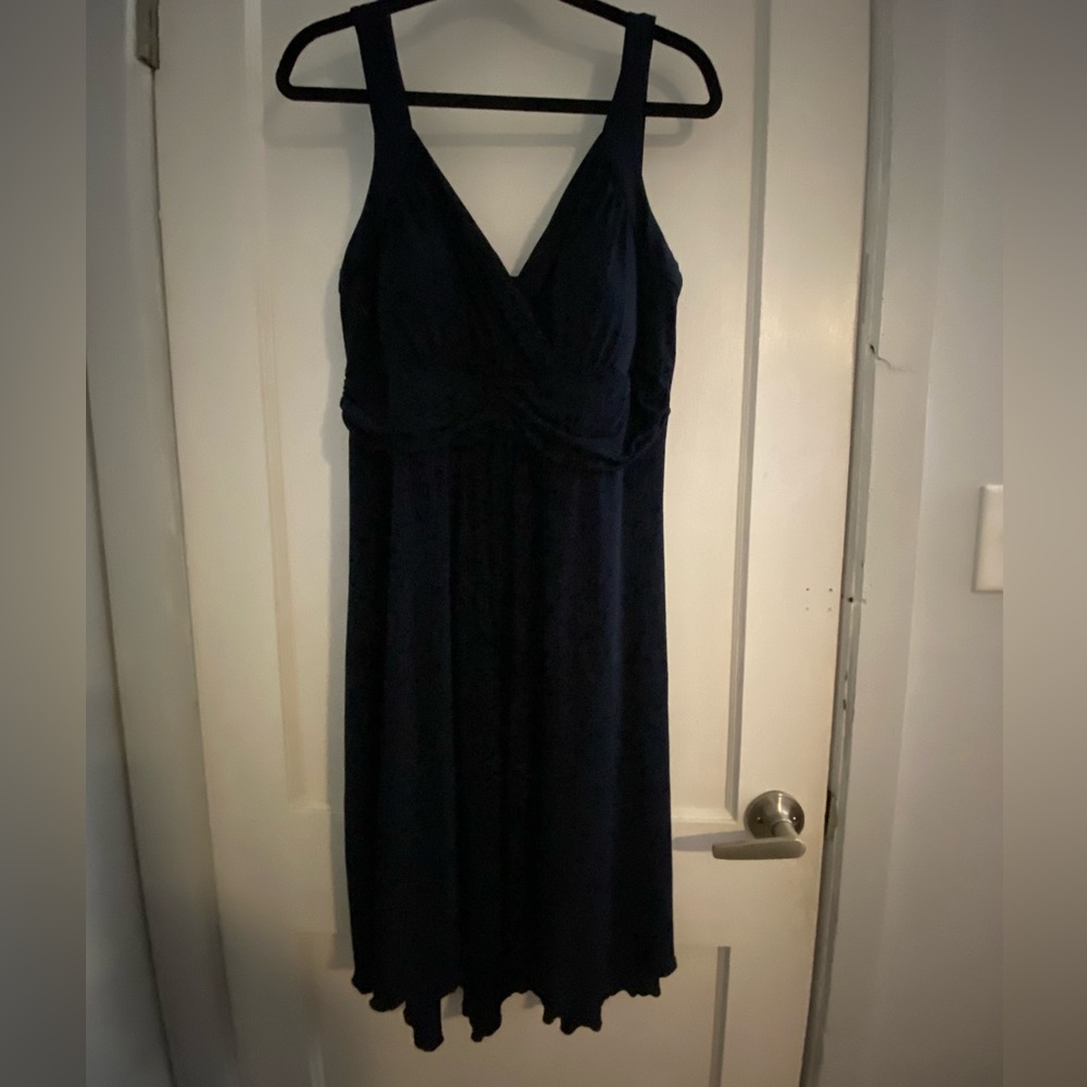 Women's navy blue dress